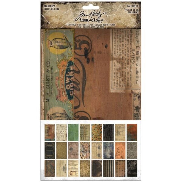 Tim Holtz® Idea-ology™ Halloween Backdrops