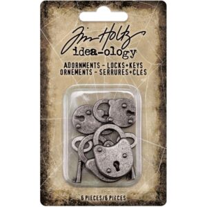 Tim Holtz® Idea-ology™ Findings - Locks & Keys
