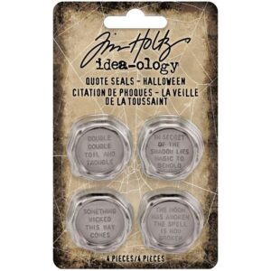 Tim Holtz® Idea-ology™ Findings - Halloween Quote Seals