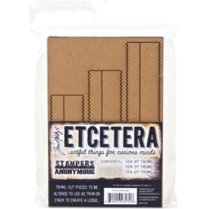 Tim Holtz® Stampers Anonymous Etcetera Pinking Trim Thickboards THETC-009