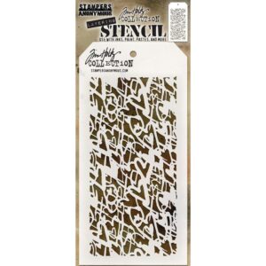 Tim Holtz® Stampers Anonymous Layering Stencils -- Heartstruck THS073