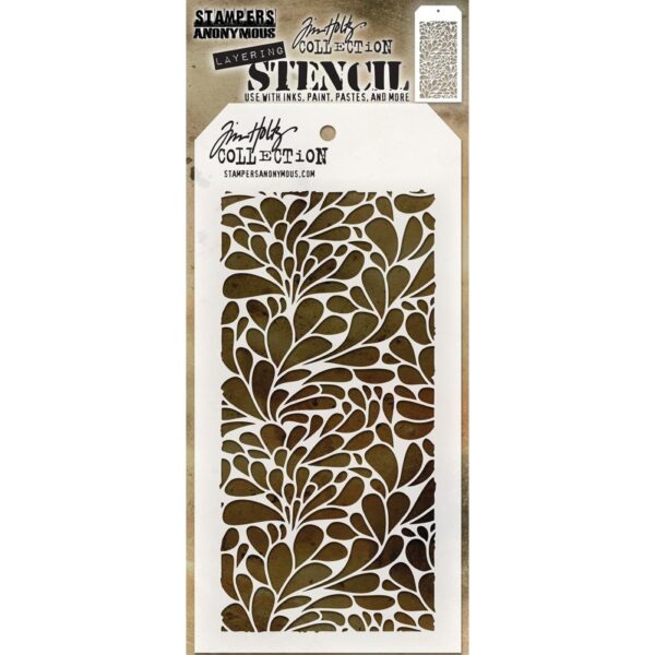 Tim Holtz® Stampers Anonymous Layering Stencils -- Splash THS080