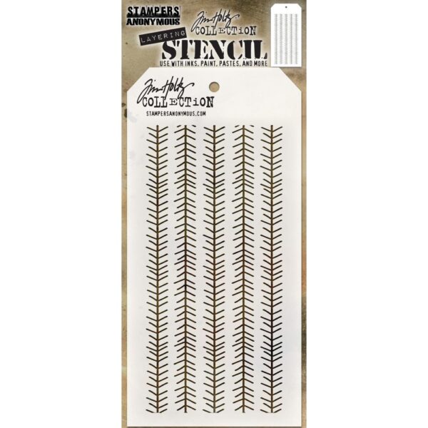 Tim Holtz® Stampers Anonymous Layering Stencils -- Tinsel THS094