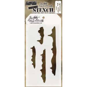 Tim Holtz® Stampers Anonymous Layering Stencils -- Snowcap THS114