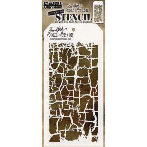 Tim Holtz® Stampers Anonymous Layering Stencils -- Decayed THS129