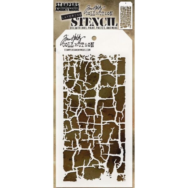 Tim Holtz® Stampers Anonymous Layering Stencils -- Decayed THS129