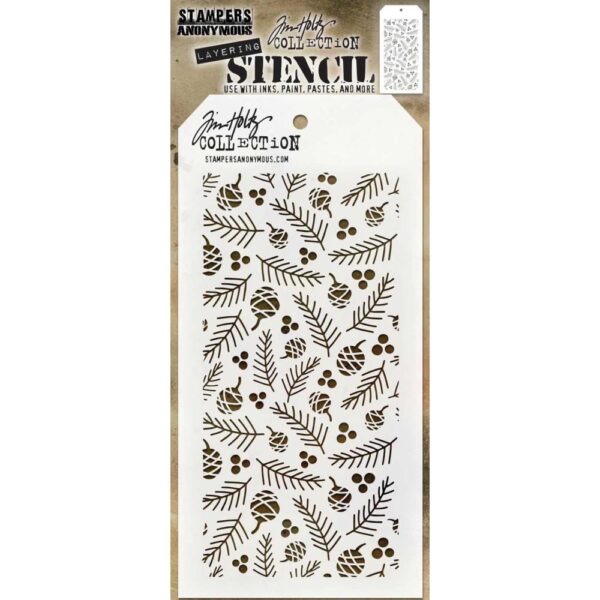 Tim Holtz® Stampers Anonymous Layering Stencils -- Gatherings THS152
