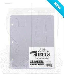 Tim Holtz® Stampers Anonymous Stamp Storage Sheets THSTOR