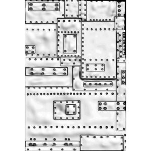 Tim Holtz® Alterations | 3-D Texture Fades™ Embossing Folder - Mini Foundry