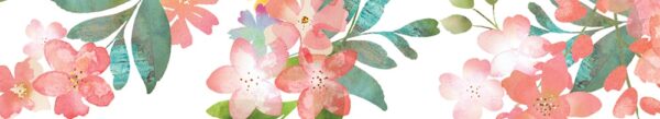 Memory Box Sunset Blush 1 inch Washi Tape WT503