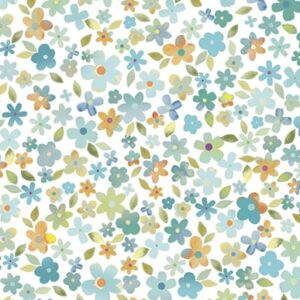 Memory Box Cornelia Aqua Wide Washi Tape WT508