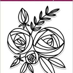 Altenew Rosie Posy Stamp Set