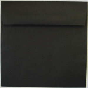 Astrobrights Eclipse Black Square Envelopes