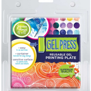 Gel Press 12" x 12" Reusable Gel Printing Plate