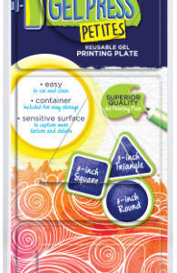 Gel Press Reusable Gel Printing Plates - Petites Set A