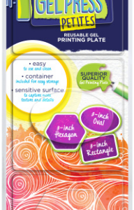 Gel Press Reusable Gel Printing Plates - Petites Set B