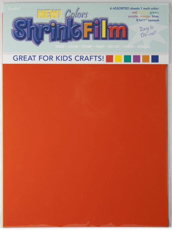 Grafix Colored Shrink Film Assortment