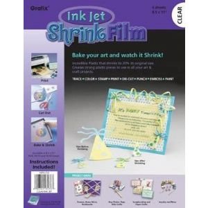 Grafix Inkjet Printable Shrink Film -- Clear