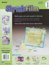 Grafix Regular Shrink Film -- White