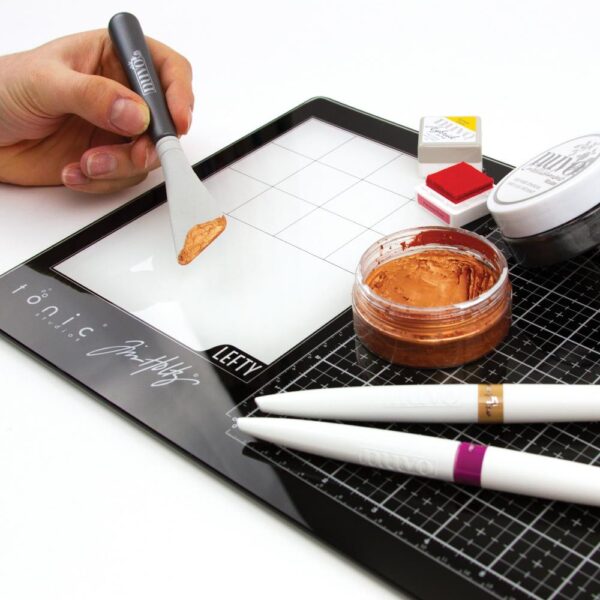 Tim Holtz® Left-Handed Travel Glass Media Mat