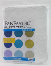 PanPastel Palette Tray & Cover -- Holds 20 Colors (Supplied Empty)