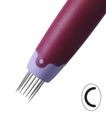 Pergamano Semi Circle Perforating Tool