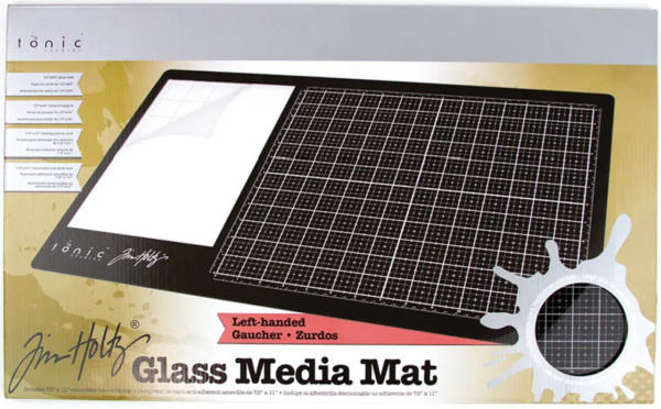 Tim Holtz® Left-Handed Glass Media Mat