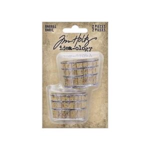 Tim Holtz® Idea-ology™ Findings - Mini Barrel