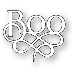 Poppystamps Craft Die - Boo Poe Script 2473