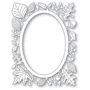 Poppystamps Craft Die - Harvest Oval Frame 2492