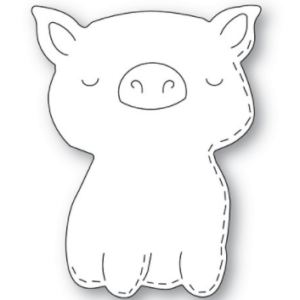 Poppystamps Craft Die - Grand Whittle Pig 2502