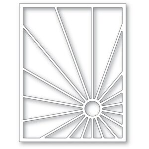 Poppystamps Craft Die - Sunbeam Frame 2504