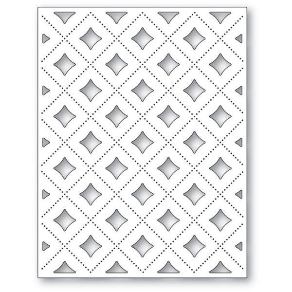 Poppystamps Craft Die - Penelope Pinpoint Frame 2510