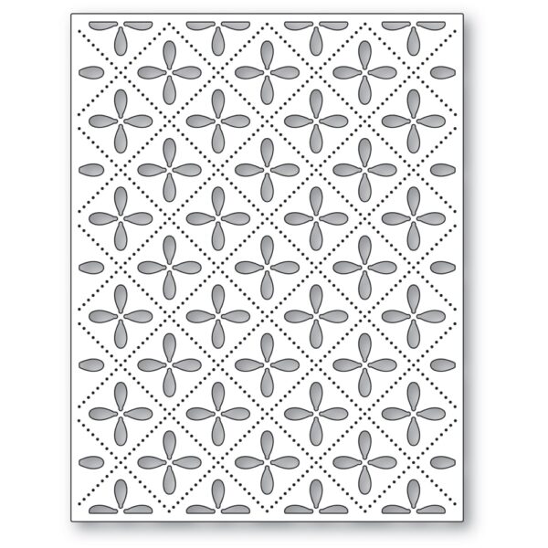 Poppystamps Craft Die - Evangeline Pinpoint Frame 2533
