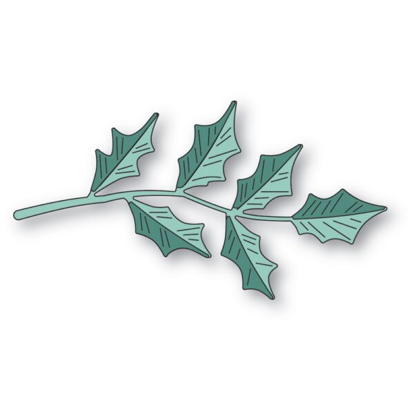 Poppystamps Craft Die - Layered Holly Branch 2537