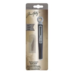 Tim Holtz Retractable Craft Knife w/ 3 Blades