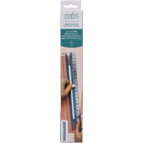 We R Memory Keepers Comfort Craft Easy Grip Ruler 12"