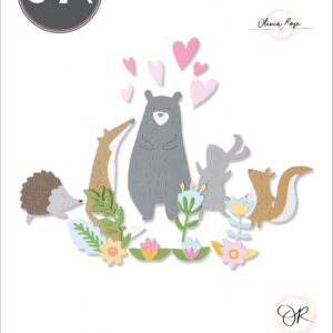 Sizzix® Thinlits® Die Set 11PK - Quirky Animals by Olivia Rose
