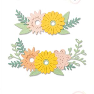 Sizzix® Thinlits® Die Set 7PK - Floral Contours by Olivia Rose