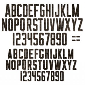 Tim Holtz® Alterations | Sizzix Thinlits™ Die Set 73-Pack - Alphanumeric Theory