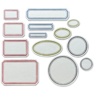 Tim Holtz® Alterations | Sizzix Thinlits™ Die Set 13-Pack - Vintage Labels