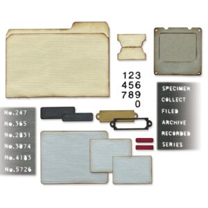 Tim Holtz® Alterations | Sizzix Thinlits™ Die Set 54-Pack - Specimen