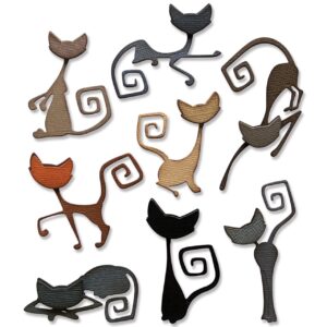 Tim Holtz® Alterations | Sizzix Thinlits™ Die Set 16-Pack - Mischievous