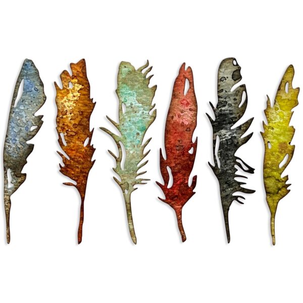 Tim Holtz® Alterations | Sizzix Thinlits™ Die Set 6-Pack - Feathery