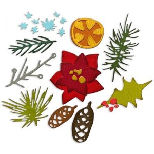 Tim Holtz® Alterations | Sizzix Thinlits™ Die Set 14PK - Modern Festive