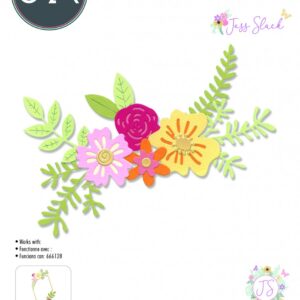 Sizzix Thinlits Die Set 15PK - Floral Cluster