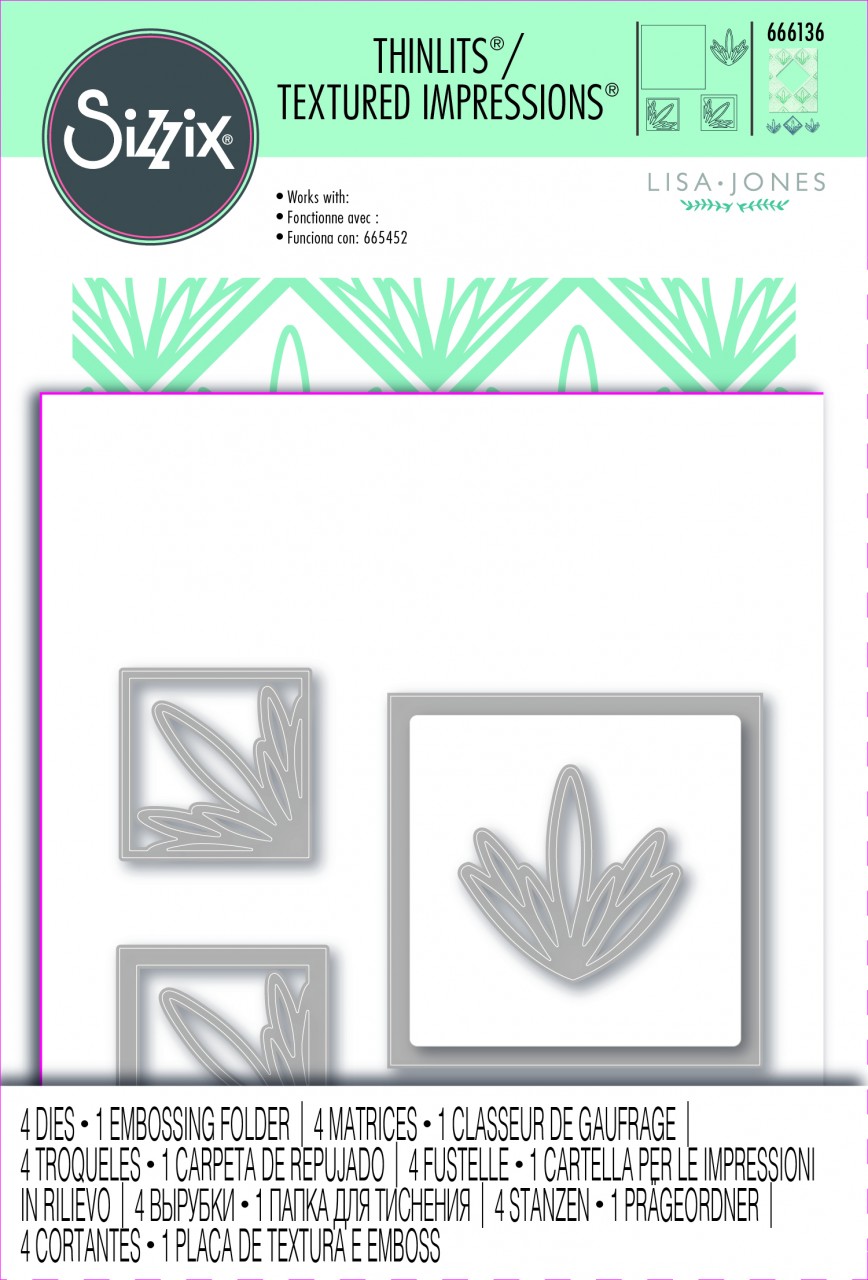 Sizzix Impresslits Embossing Folder - Ornate Frame