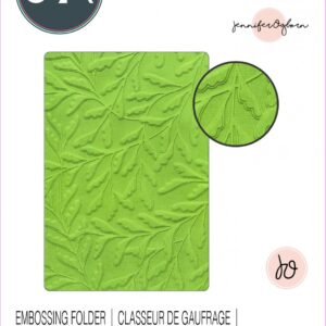 Sizzix Multi-Level Textured Impressions Embossing Folder - Delicate Leaves