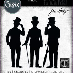 Tim Holtz® Alterations | Sizzix Thinlits™ Die Set 5PK - Gentlemen
