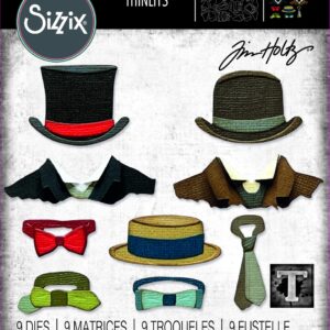 Tim Holtz® Alterations | Sizzix Thinlits™ Die Set 9PK - Tailored